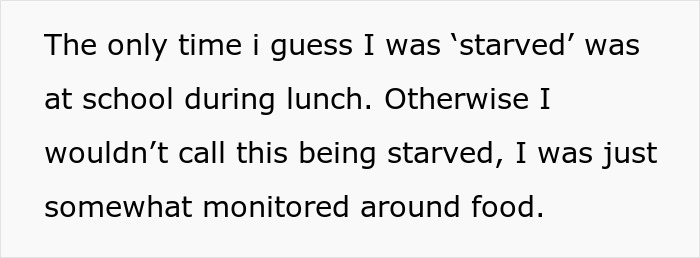 Woman Wants To Show Mom How Messed Up She Was With Her 'Food Rules' By Enforcing Them On Her Woman Wants To Show Mom How Messed Up She Was With Her 'Food Rules' By Enforcing Them On Her