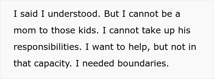 Woman Refuses To Be A Stepmother To Her BF's Kids After Their Mother Dies, Gets Told To 'Grow Up' Woman Refuses To Be A Stepmother To Her BF's Kids After Their Mother Dies, Gets Told To 'Grow Up'