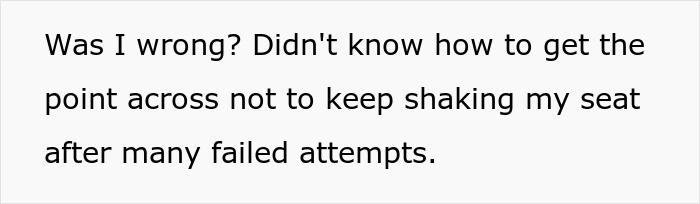 Petty Revenge: Guy Won't Stop Shaking Passenger's Seat In Front Of Him On Plane, Gets Nasty Surprise