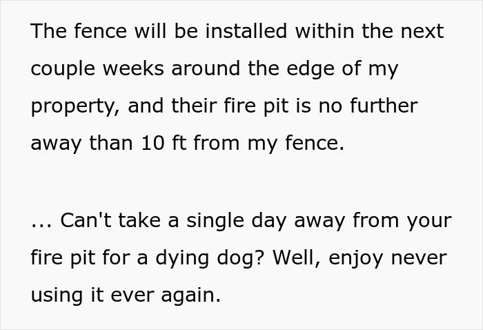 Person Makes Sure Neighbors Never Get To Enjoy Their Yard After They Ruin Dog’s Last Day Outside Person Makes Sure Neighbors Never Get To Enjoy Their Yard After They Ruin Dog’s Last Day Outside