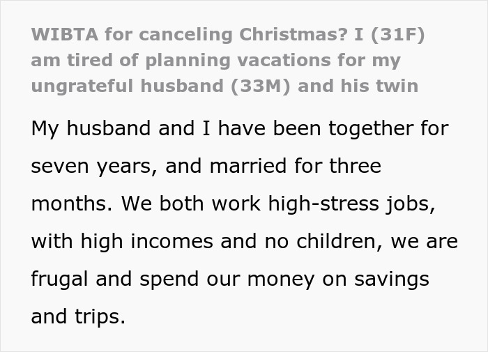 “I Just Feel Exhausted”: Woman’s Mulling Over Canceling Xmas Trip After Zero Help From Family “I Just Feel Exhausted”: Woman’s Mulling Over Canceling Xmas Trip After Zero Help From Family