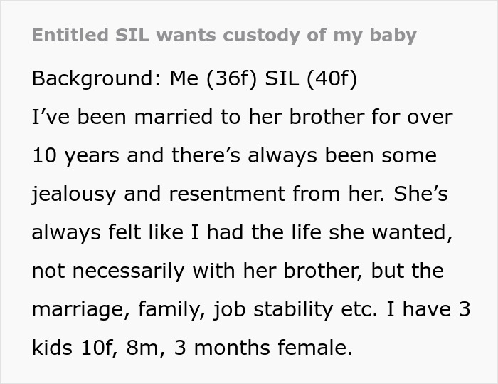 “You Can Have Her On Weekends”: SIL Loses It At Family Dinner, Demands Custody Over Baby