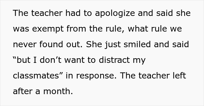 “Smiled, Took It Off”: Student Maliciously Complies, Takes Off Her Wig As Per Teacher's Demands “Smiled, Took It Off”: Student Maliciously Complies, Takes Off Her Wig As Per Teacher's Demands