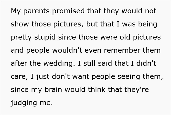 Bride Sobs After “Degrading” Pictures Get Shown At Wedding, Walks Out After Mom’s Speech Bride Sobs After “Degrading” Pictures Get Shown At Wedding, Walks Out After Mom’s Speech