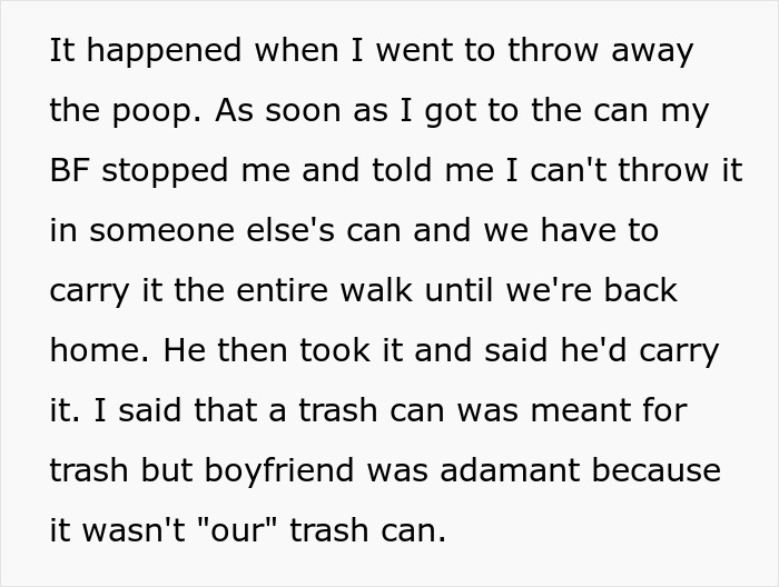 Woman Throws Dog Waste In Her Neighbors’ Bins And Doesn’t See The Problem With It, BF Ends It