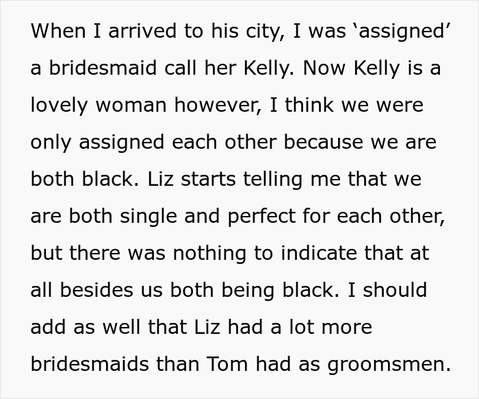 Man Ignores Assigned Bridesmaid’s Advances, Gets Berated And Insulted During Reception Man Ignores Assigned Bridesmaid’s Advances, Gets Berated And Insulted During Reception