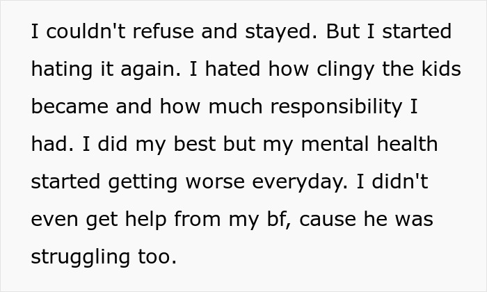 Woman Refuses To Be A Stepmother To Her BF's Kids After Their Mother Dies, Gets Told To 'Grow Up' Woman Refuses To Be A Stepmother To Her BF's Kids After Their Mother Dies, Gets Told To 'Grow Up'
