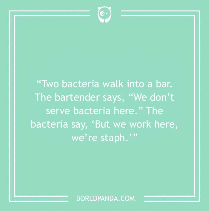 Bar joke about two bacteria 