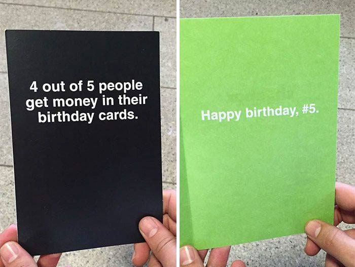 funny birthday card meme