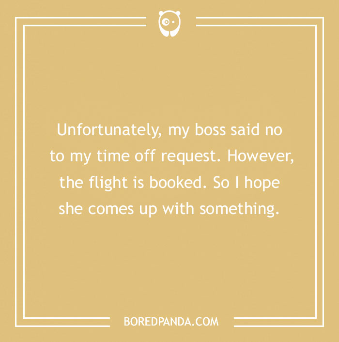 Classic “Oops, Already Booked” Energy