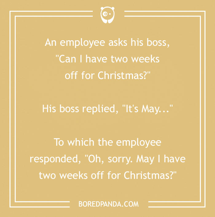 This Boss-Employee Banter Is Peak 2024