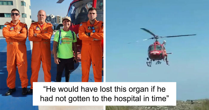 Man Gets A Surprise Call During Hike About Available Kidney Transplant, Is Helicoptered To Hospital