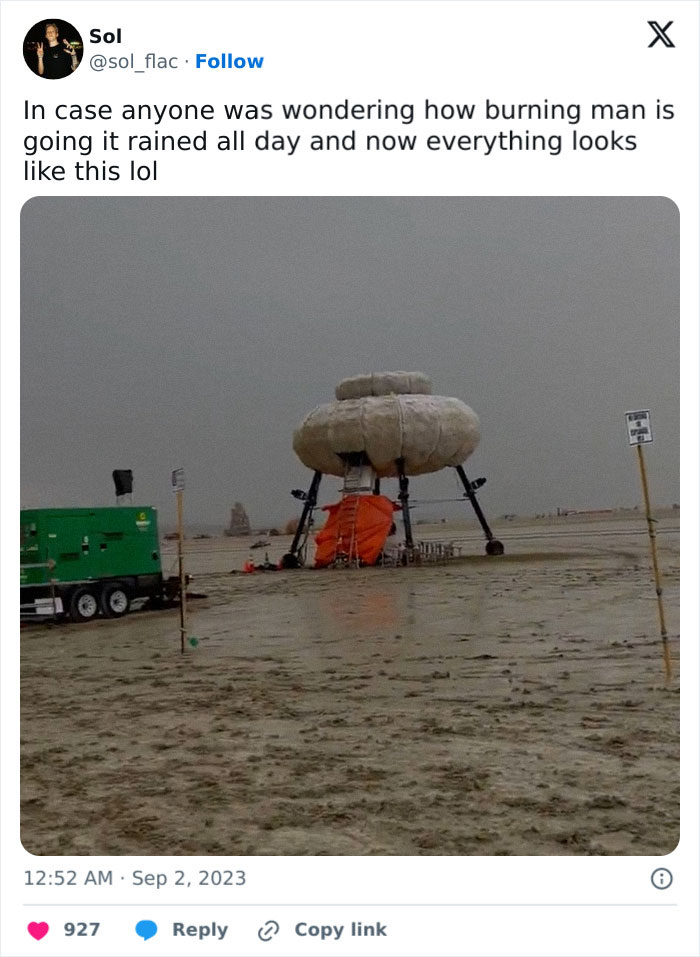 “It Was Pure Hell”: People Share Distressing Photos Of How Legendary Burning Man Turned Into A Fiasco “It Was Pure Hell”: People Share Distressing Photos Of How Legendary Burning Man Turned Into A Fiasco