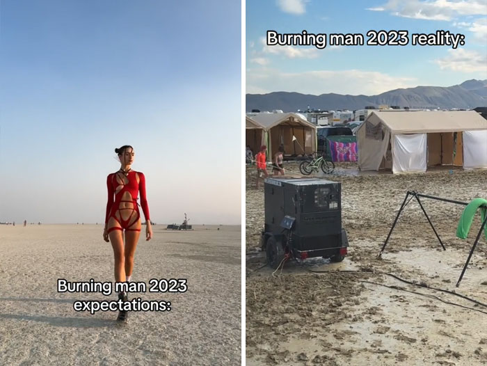 “It Was Pure Hell”: People Share Distressing Photos Of How Legendary Burning Man Turned Into A Fiasco