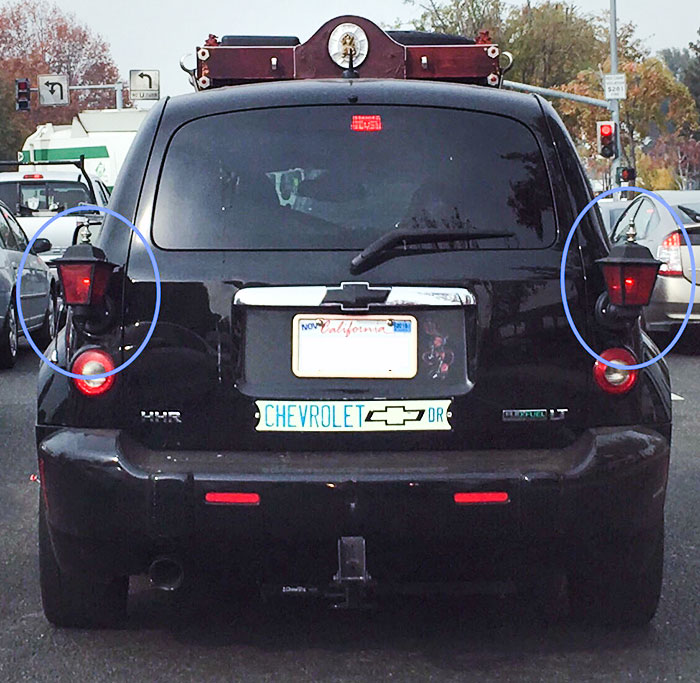 I Am So Confused By This Car Owner's Choice Of Tail Light Mods
