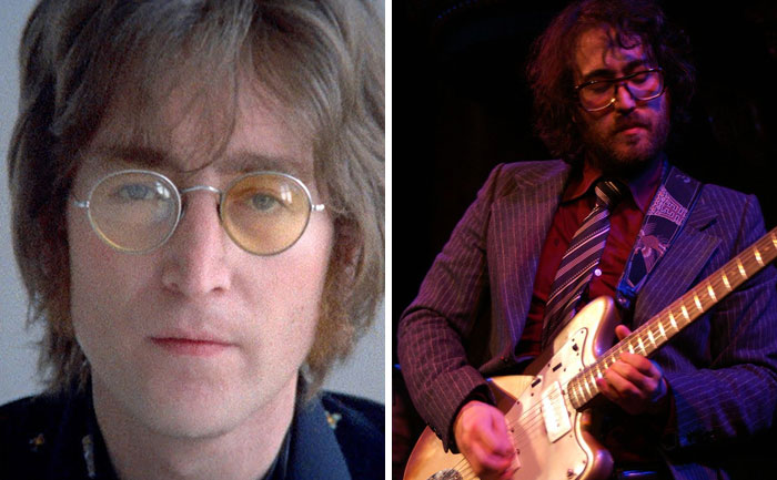 John Lennon And Sean Lennon At Age 31
