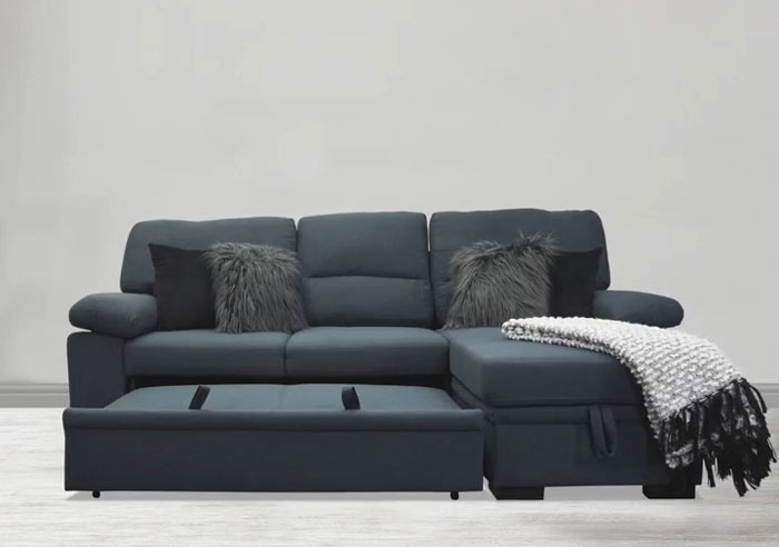 Day gray pull out sofa-bed