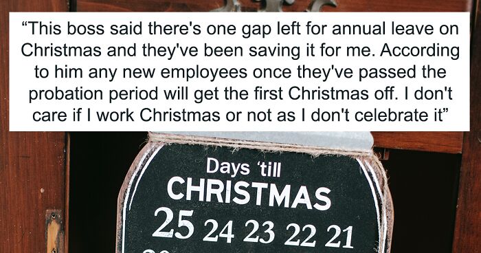 Internet Turns On Woman Who Refused To Swap Christmas Leave With Mom For No Reason