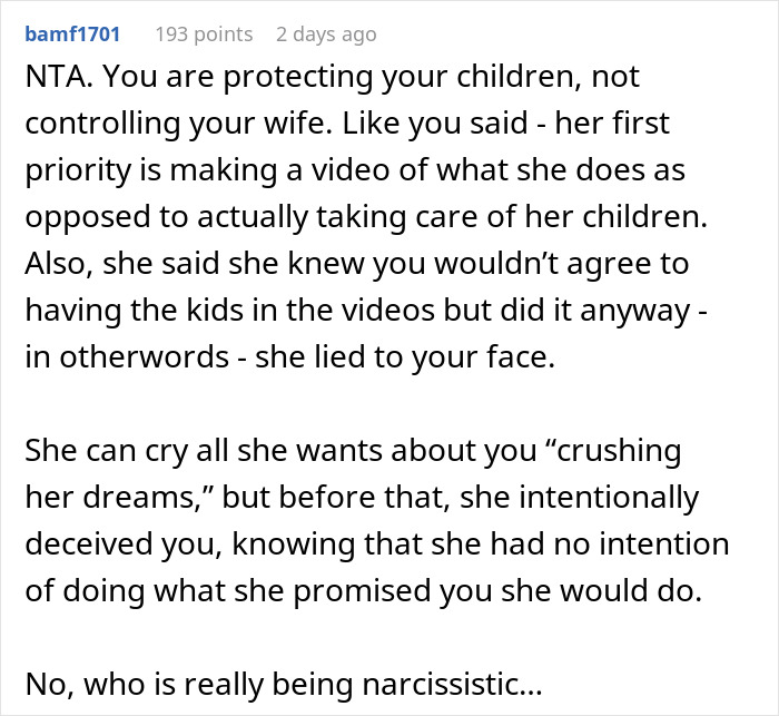 Woman Bursts Into Tears After Husband Demands She Delete All Her Mommy Influencer Content Woman Bursts Into Tears After Husband Demands She Delete All Her Mommy Influencer Content