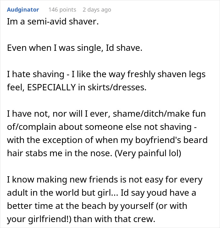Bachelorette Party Excludes One Woman Because She Refuses To Shave, Bride-to-be Receives Revenge Bachelorette Party Excludes One Woman Because She Refuses To Shave, Bride-to-be Receives Revenge