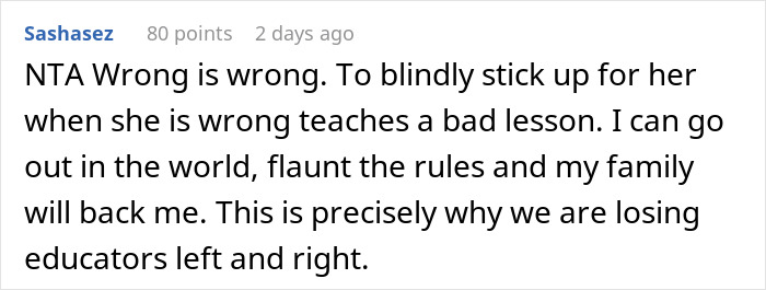 Parent Unwilling To Confront School For 'Dress Coding' Their Daughter, Gets Dubbed A Jerk Parent Unwilling To Confront School For 'Dress Coding' Their Daughter, Gets Dubbed A Jerk