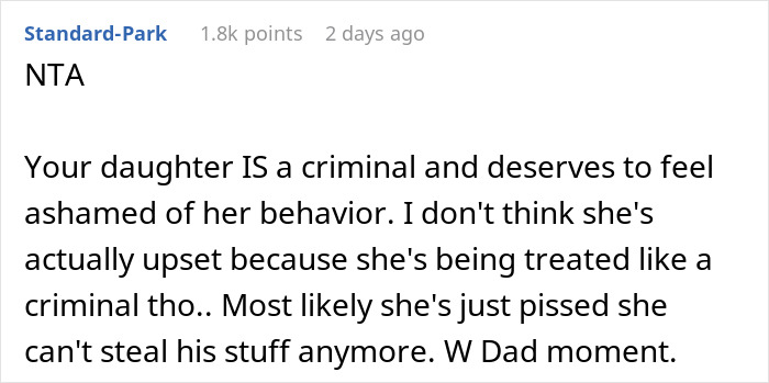 “My Daughter Is Very Clearly Upset”: Sister Keeps Stealing From Brother, Dad Buys Him A Lock “My Daughter Is Very Clearly Upset”: Sister Keeps Stealing From Brother, Dad Buys Him A Lock