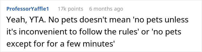 Person Gets Slammed For Taking Their Dog Into The Grocery Store, Vents Online But Finds No Support Person Gets Slammed For Taking Their Dog Into The Grocery Store, Vents Online But Finds No Support