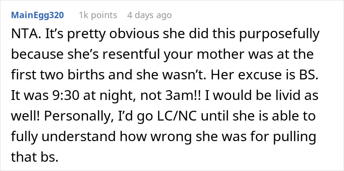 Woman Asks If She&rsquo;s Wrong For Saying Her MIL Is Dead To Her After She Ruined Plans Made Pre-Labor