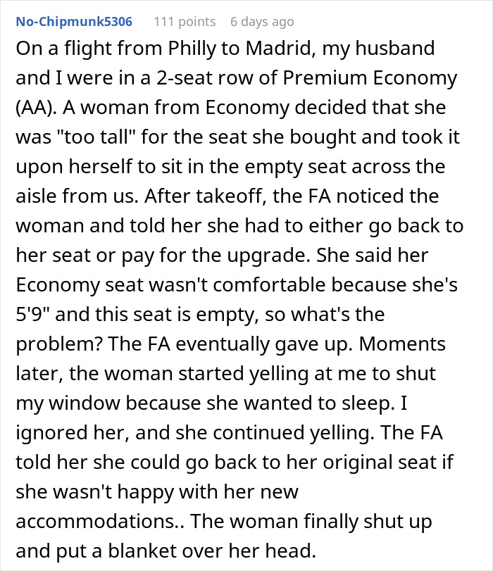 Entitled Flier Thinks She Owns The Plane, Slams Her Neighbor’s Window On Her And Tosses Her Cup Entitled Flier Thinks She Owns The Plane, Slams Her Neighbor’s Window On Her And Tosses Her Cup