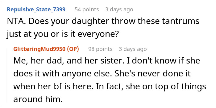 Woman Wants Her Pregnant Daughter To Start Being An Adult, She Bursts Into A Tantrum Woman Wants Her Pregnant Daughter To Start Being An Adult, She Bursts Into A Tantrum