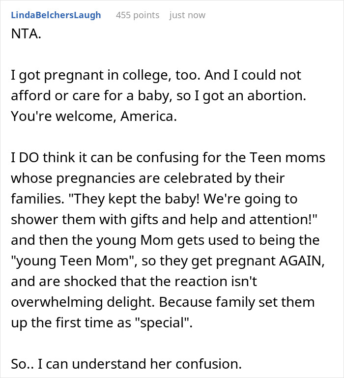 Woman Gets Pregnant After Having Her Parents Raise Her First Baby, Is Upset They're Not Happy Woman Gets Pregnant After Having Her Parents Raise Her First Baby, Is Upset They're Not Happy