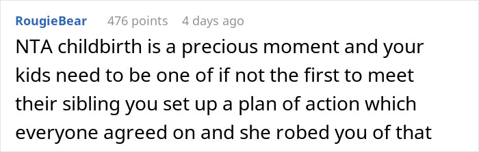 Woman Asks If She&rsquo;s Wrong For Saying Her MIL Is Dead To Her After She Ruined Plans Made Pre-Labor
