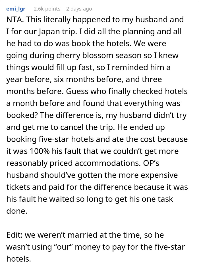Guy Has One Job Before A Vacation With Wife, She Ditches Him When He Fails To Do It Guy Has One Job Before A Vacation With Wife, She Ditches Him When He Fails To Do It