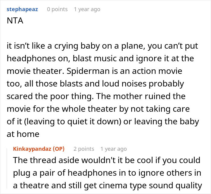 Baby Keeps Crying At The Movie Theater, Frustrated Guy Loses It And Yells At The Mom