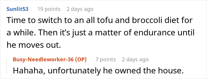 Guy Refuses To Stop Stealing Roommate's Food, Loses It When They Start 'Experimenting' With It Guy Refuses To Stop Stealing Roommate's Food, Loses It When They Start 'Experimenting' With It