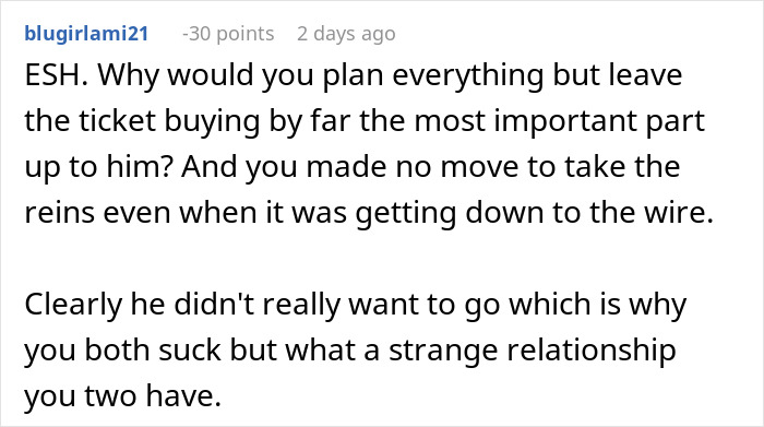 Guy Has One Job Before A Vacation With Wife, She Ditches Him When He Fails To Do It Guy Has One Job Before A Vacation With Wife, She Ditches Him When He Fails To Do It