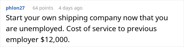 “Send My Laptop Back After A Layoff? OK”: Worker Maliciously Complies, Costing Company Hundreds “Send My Laptop Back After A Layoff? OK”: Worker Maliciously Complies, Costing Company Hundreds