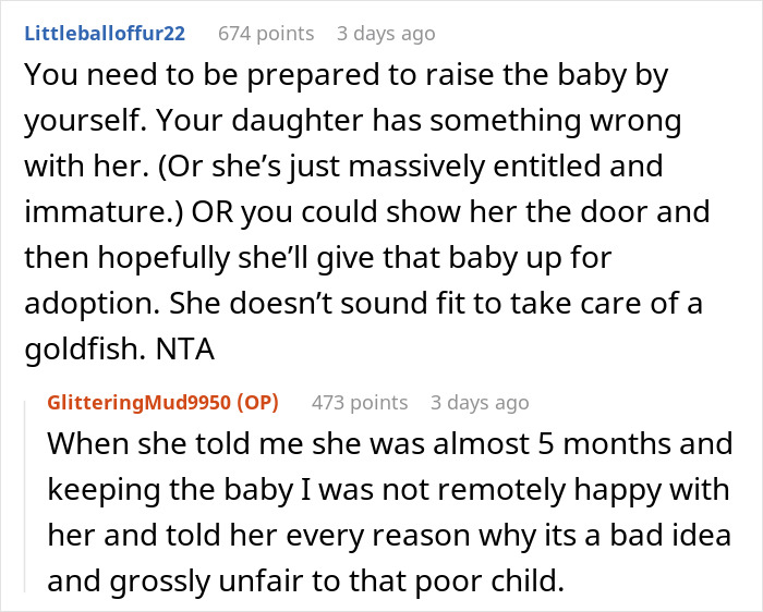 Woman Wants Her Pregnant Daughter To Start Being An Adult, She Bursts Into A Tantrum Woman Wants Her Pregnant Daughter To Start Being An Adult, She Bursts Into A Tantrum