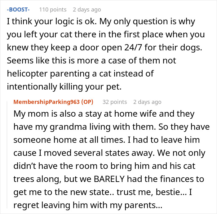“Oh Stop… It’s Just A Cat”: Woman Bans Parents From Grandkids Following Tragic Pet Incident “Oh Stop… It’s Just A Cat”: Woman Bans Parents From Grandkids Following Tragic Pet Incident