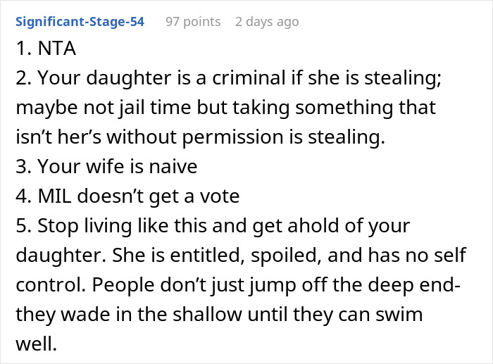 “My Daughter Is Very Clearly Upset”: Sister Keeps Stealing From Brother, Dad Buys Him A Lock “My Daughter Is Very Clearly Upset”: Sister Keeps Stealing From Brother, Dad Buys Him A Lock