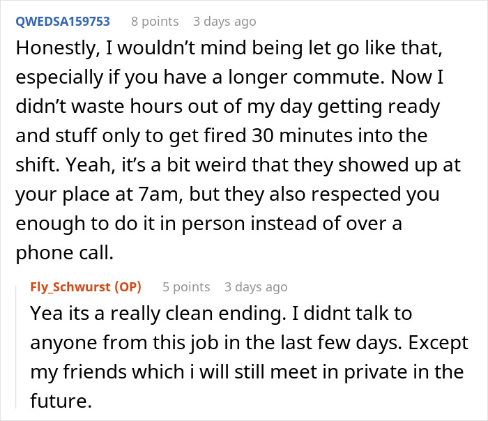 Boss Goes Over To Employee’s House In The Early Morning, Unexpectedly Claims They’re Sacked Boss Goes Over To Employee’s House In The Early Morning, Unexpectedly Claims They’re Sacked