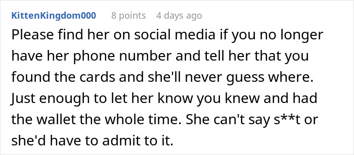 Woman Has Meltdown Over A Lost Wallet, Roommate Finds Out Why And Pulls Petty Revenge Woman Has Meltdown Over A Lost Wallet, Roommate Finds Out Why And Pulls Petty Revenge