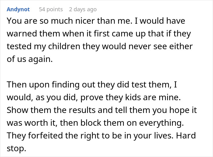 In-Laws Do DNA Tests To Make Sure Their Grandkids Are Really Theirs, The Kids' Mom Is Crushed In-Laws Do DNA Tests To Make Sure Their Grandkids Are Really Theirs, The Kids' Mom Is Crushed