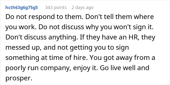 Company Tries To Stop Employee They Fired From Working For Their Competitors, They Ask For Advice