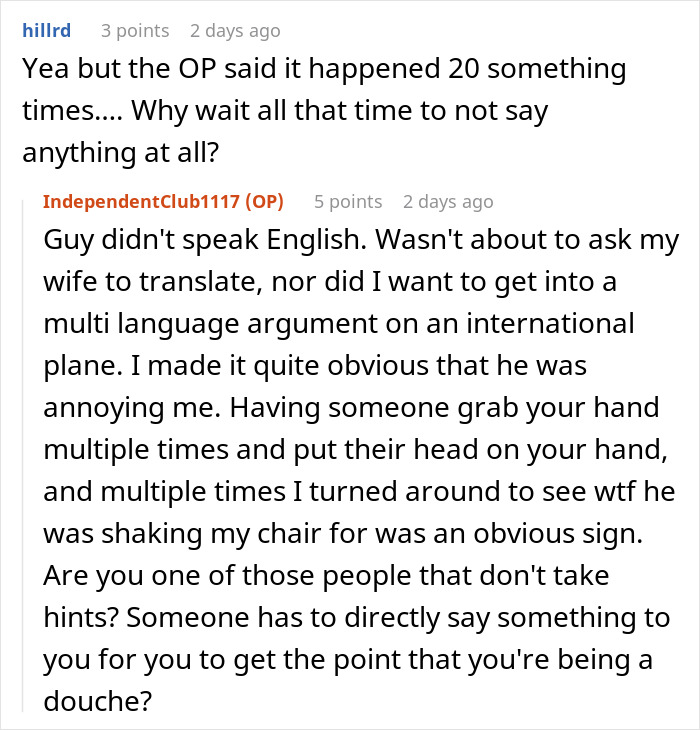 Petty Revenge: Guy Won't Stop Shaking Passenger's Seat In Front Of Him On Plane, Gets Nasty Surprise