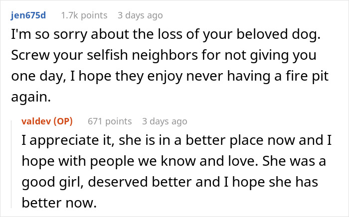Person Makes Sure Neighbors Never Get To Enjoy Their Yard After They Ruin Dog’s Last Day Outside Person Makes Sure Neighbors Never Get To Enjoy Their Yard After They Ruin Dog’s Last Day Outside
