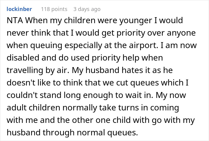 Airport Worker Serves Up A Dose Of Reality To Over-Entitled Family Cutting In Line Airport Worker Serves Up A Dose Of Reality To Over-Entitled Family Cutting In Line