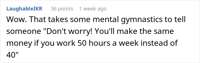 "He Asked Me If I Did The Math Right": Boss Expects Employee To Be Thrilled With A Pay Cut "He Asked Me If I Did The Math Right": Boss Expects Employee To Be Thrilled With A Pay Cut