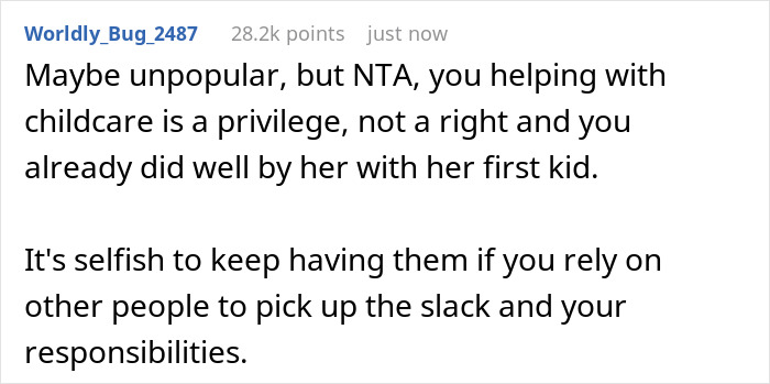 Woman Gets Pregnant After Having Her Parents Raise Her First Baby, Is Upset They're Not Happy Woman Gets Pregnant After Having Her Parents Raise Her First Baby, Is Upset They're Not Happy