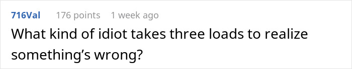 Tenant Makes Detergent Thieves Think Twice After Their Whole Load Turns Blue Tenant Makes Detergent Thieves Think Twice After Their Whole Load Turns Blue